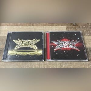 Babymetal (CD, 2015) & Metal Resistance (CD, 2016) Hard Rock Lot
